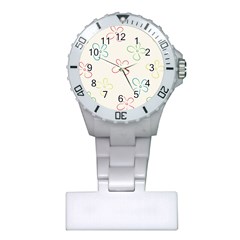 Flower Background Nature Floral Plastic Nurses Watch