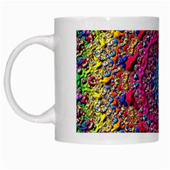 Background Fractals Surreal Design 3d White Mugs