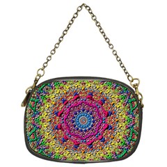 Background Fractals Surreal Design 3d Chain Purse (One Side)