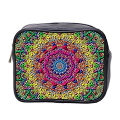 Background Fractals Surreal Design 3d Mini Toiletries Bag (Two Sides)