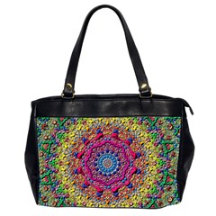 Background Fractals Surreal Design 3d Oversize Office Handbag (2 Sides)