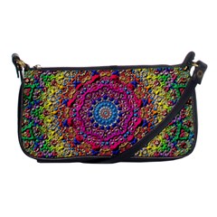 Background Fractals Surreal Design 3d Shoulder Clutch Bag