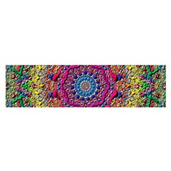 Background Fractals Surreal Design 3d Satin Scarf (Oblong)