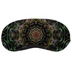 Fractal  Background Graphic Sleeping Masks by Pakrebo