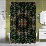 Fractal  Background Graphic Shower Curtain 48  x 72  (Small)  Curtain(48  X 72 ) - 42.18 x64.8  Curtain(48  X 72 )