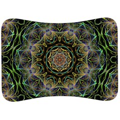 Fractal  Background Graphic Velour Seat Head Rest Cushion by Pakrebo