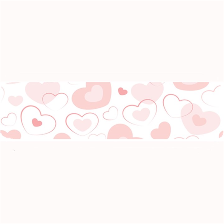 Pastel Pink Hearts Large Bar Mats