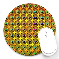 Background  Kaleidoscope Round Mousepads