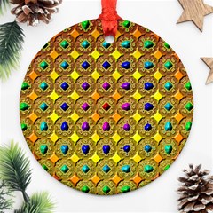 Background  Kaleidoscope Ornament (Round)