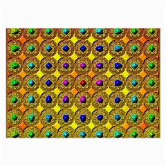 Background  Kaleidoscope Large Glasses Cloth