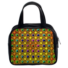 Background  Kaleidoscope Classic Handbag (Two Sides)