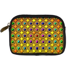 Background  Kaleidoscope Digital Camera Leather Case