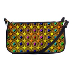 Background  Kaleidoscope Shoulder Clutch Bag