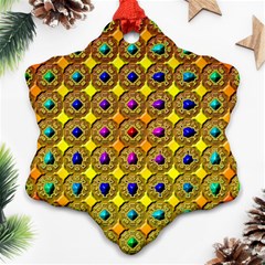 Background  Kaleidoscope Ornament (Snowflake)