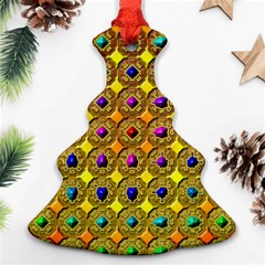 Background  Kaleidoscope Ornament (Christmas Tree) 