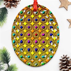 Background  Kaleidoscope Ornament (Oval Filigree)