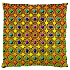 Background  Kaleidoscope Large Cushion Case (Two Sides)