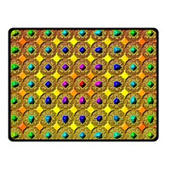 Background  Kaleidoscope Double Sided Fleece Blanket (Small) 