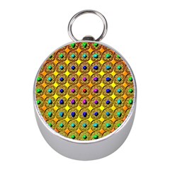 Background  Kaleidoscope Mini Silver Compasses