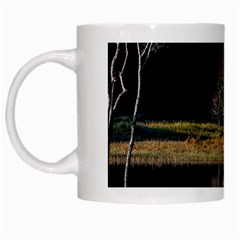 Soi Ball Symmetry Scenery Reflect White Mugs by Pakrebo