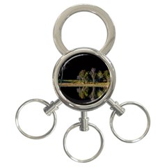 Soi Ball Symmetry Scenery Reflect 3-ring Key Chains by Pakrebo