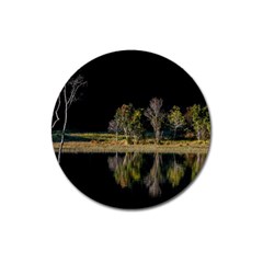 Soi Ball Symmetry Scenery Reflect Magnet 3  (round) by Pakrebo