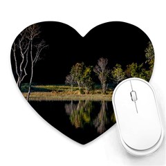 Soi Ball Symmetry Scenery Reflect Heart Mousepads by Pakrebo