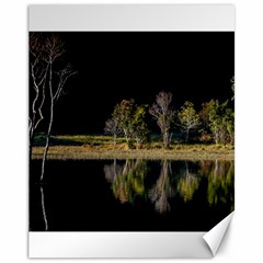 Soi Ball Symmetry Scenery Reflect Canvas 11  X 14  by Pakrebo