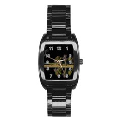 Soi Ball Symmetry Scenery Reflect Stainless Steel Barrel Watch by Pakrebo