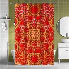 Background Design Background Image Shower Curtain 48  X 72  (small)  by Pakrebo