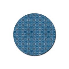 Background Image Pattern Rubber Coaster (round)  by Pakrebo