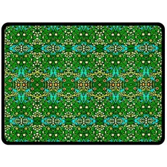 Met Plates 1 Fleece Blanket (large)  by ArtworkByPatrick