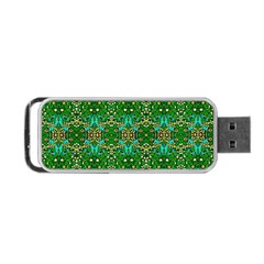 Met Plates 1 Portable Usb Flash (two Sides) by ArtworkByPatrick