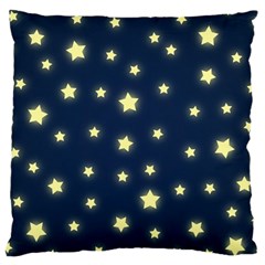 Twinkle Large Flano Cushion Case (two Sides) by WensdaiAmbrose