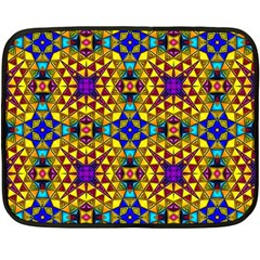 Tile Background Image Graphic Abstract Double Sided Fleece Blanket (mini)  by Pakrebo