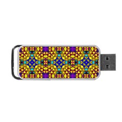 Tile Background Image Graphic Abstract Portable Usb Flash (two Sides) by Pakrebo