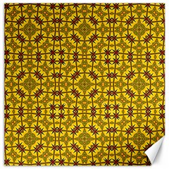 Tile Background Image Graphic Yellow Canvas 16  X 16  by Pakrebo