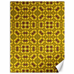 Tile Background Image Graphic Yellow Canvas 36  X 48  by Pakrebo