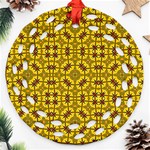 Tile Background Image Graphic Yellow Ornament (Round Filigree) Front