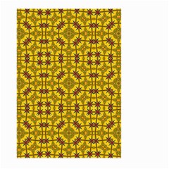 Tile Background Image Graphic Yellow Large Garden Flag (two Sides) by Pakrebo