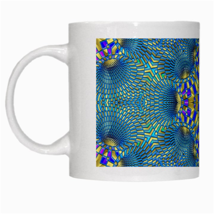 Tile Background Image Graphic White Mugs