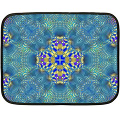 Tile Background Image Graphic Double Sided Fleece Blanket (mini)  by Pakrebo