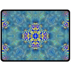 Tile Background Image Graphic Fleece Blanket (large)  by Pakrebo