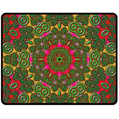 Background Image Pattern Fleece Blanket (medium) 