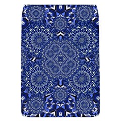 Farbenpracht Kaleidoscope Blue Removable Flap Cover (l) by Pakrebo