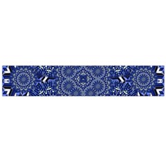 Farbenpracht Kaleidoscope Blue Large Flano Scarf  by Pakrebo