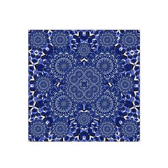 Farbenpracht Kaleidoscope Blue Satin Bandana Scarf