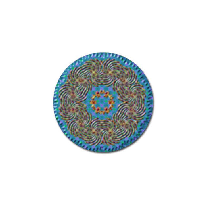 Tile Pattern Background Image Golf Ball Marker