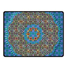 Tile Pattern Background Image Double Sided Fleece Blanket (small)  by Pakrebo