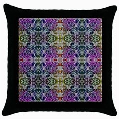 Background Image Pattern Throw Pillow Case (black) by Pakrebo